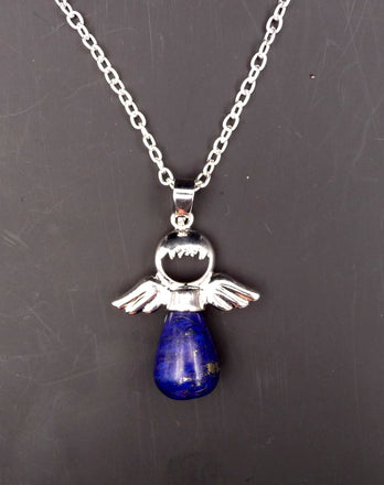 Collier "Mon Ange gardien" en Lapis Lazuli d'Aghanistan