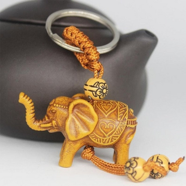 Porte clé éléphant porte bonheur