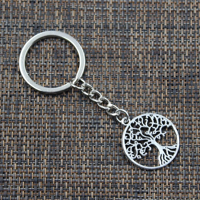 Porte-clefs en métal Arbre de Vie
