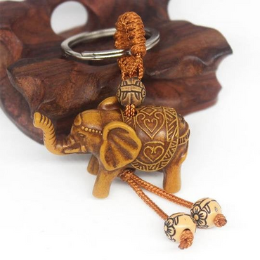 Porte clé éléphant porte bonheur