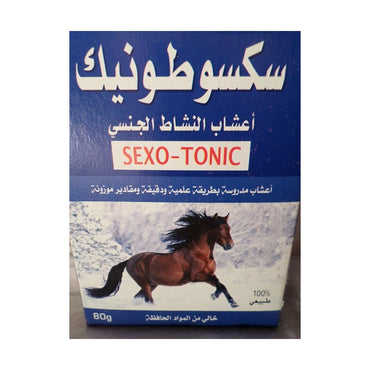 Sexo Tonic Aphrodisiaque 100 % Naturelle 80 g Herbes et Plantes Complexe Libido